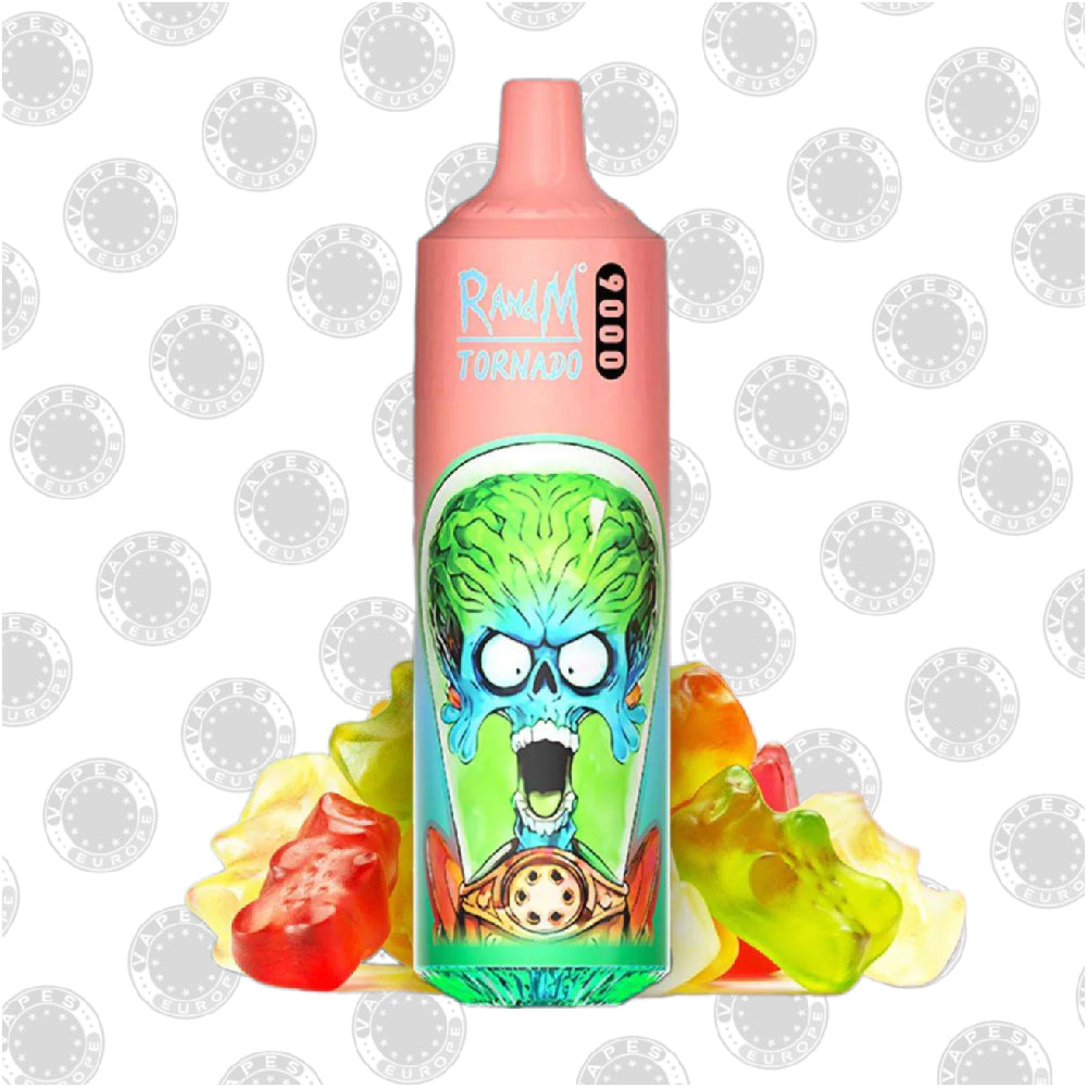 RandM Tornado 9000 Gummy Bear – 9000 Puffs for £18.99
